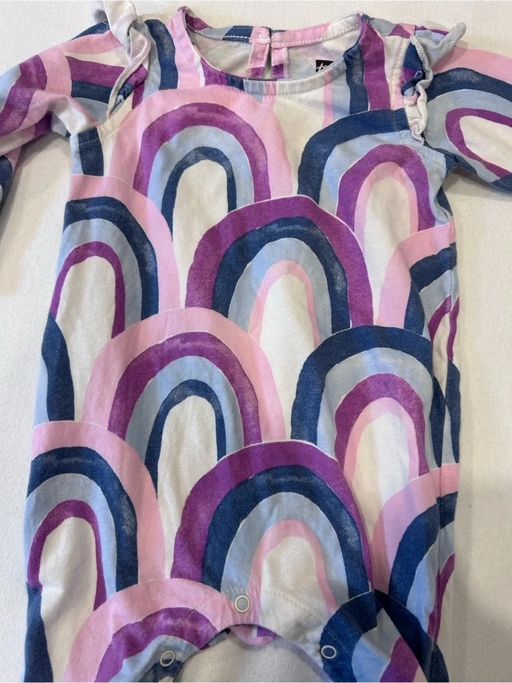 Baby tea brand onesie 3 month